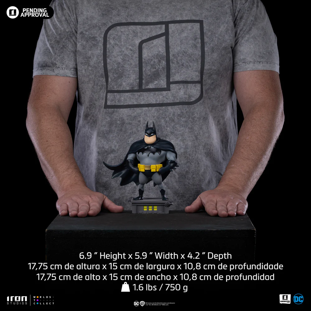 Statue Batman  DC Comics  Animated icons  Iron Studios - Image 13