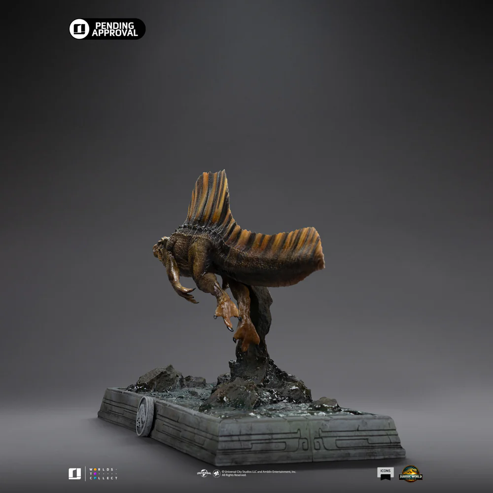 Digital Pre-Order - Statue Spinosaurus - Jurassic World: Rebirth - Icons - Iron Studios - Image 9