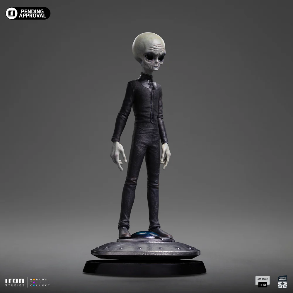 Statue Grey Alien  I Want To Believe  Art Scale 1/10  Iron Studios - Image 4