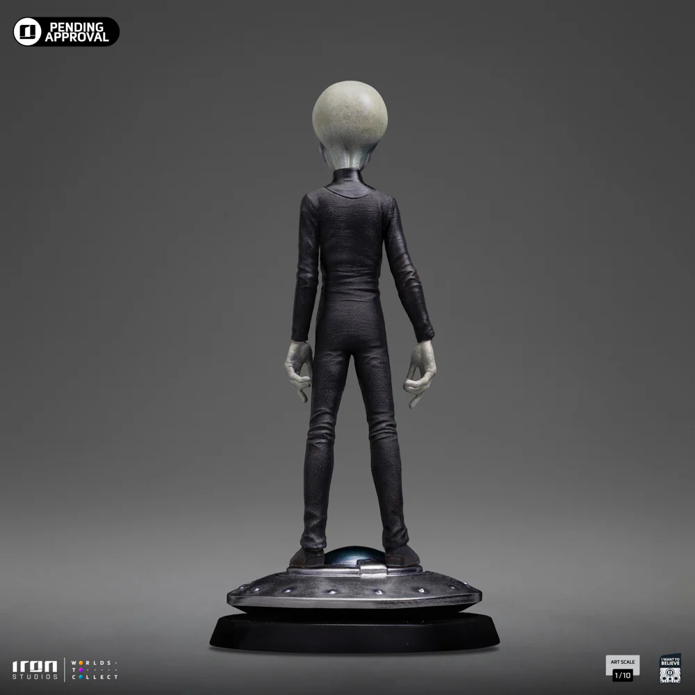 Statue Grey Alien  I Want To Believe  Art Scale 1/10  Iron Studios - Image 6