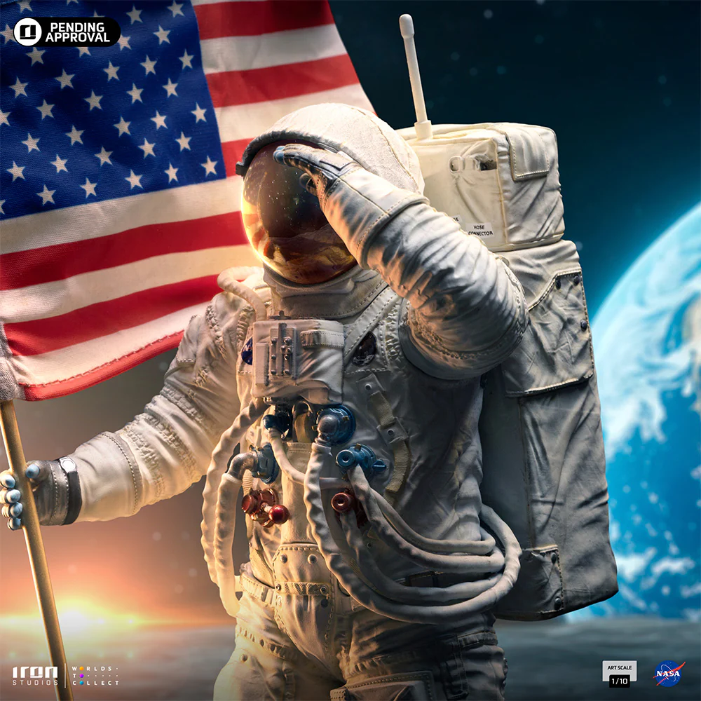 Statue Apollo 11 Astronaut  NASA  Art Scale 1/10  Iron Studios - Image 3