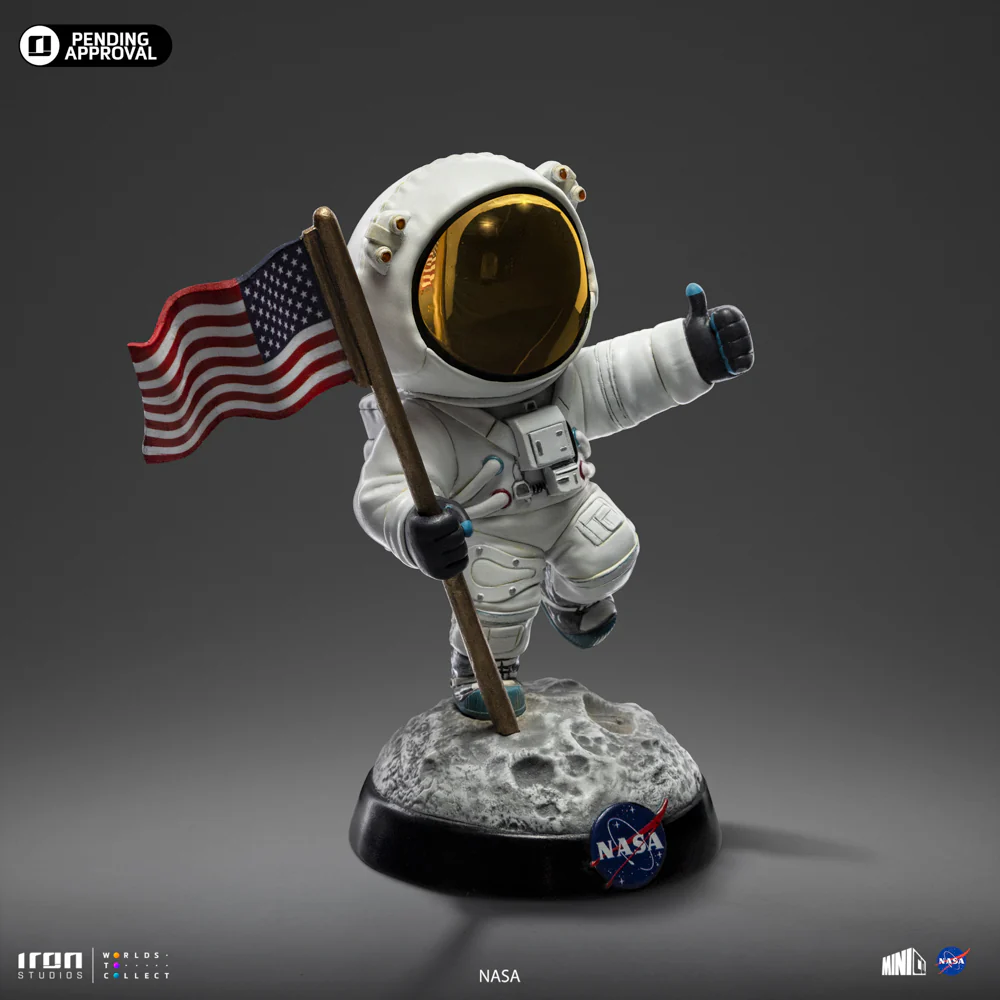 Statue Apollo 11 Astronaut  NASA  Minico  Iron Studios - Image 3