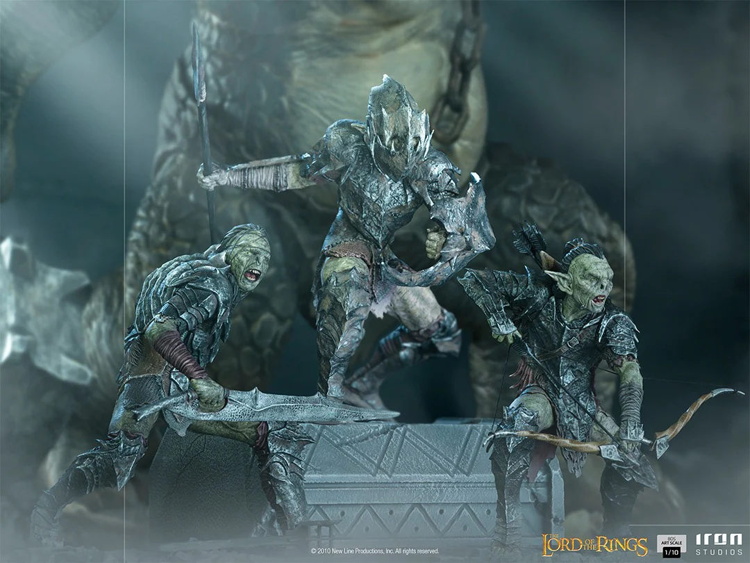 Armored Orc  The Lord of the Rings  Art Scale 1/10  Iron Studios - Image 4