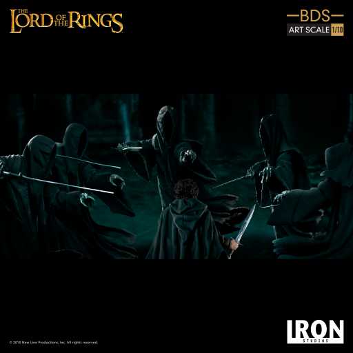 Statue Attacking Nazgul - Lord of the Rings - Bds Art Scale 1/10 - Iron Studios - Image 3