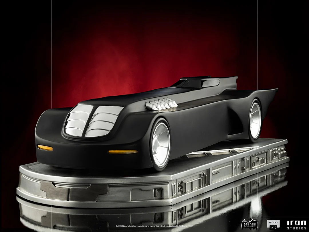 Batmobile  Batman Animated Series  Art Scale 1/10  Iron Studios - Image 3