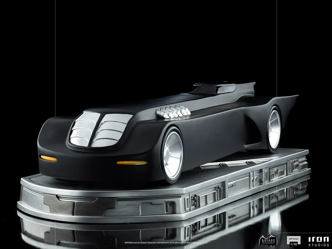 Batmobile  Batman Animated Series  Art Scale 1/10  Iron Studios - Image 5