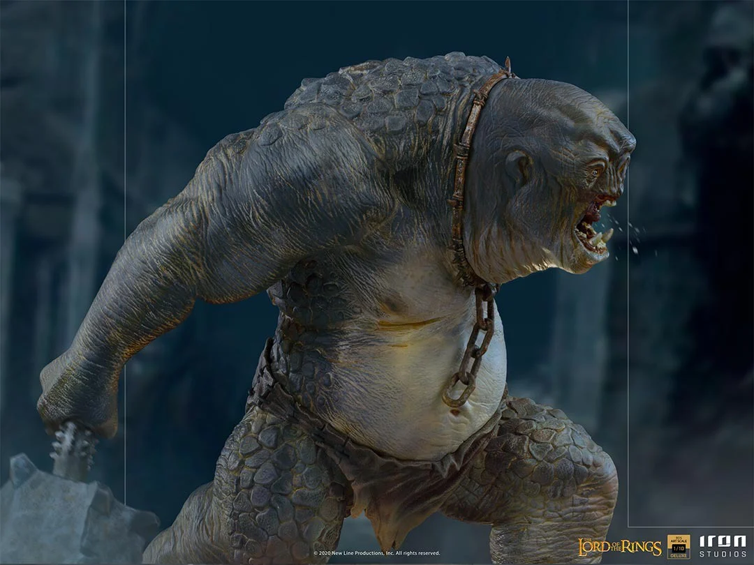 Cave Troll - The Lord of the Rings - Art Scale 1/10 - Iron Studios - Image 3