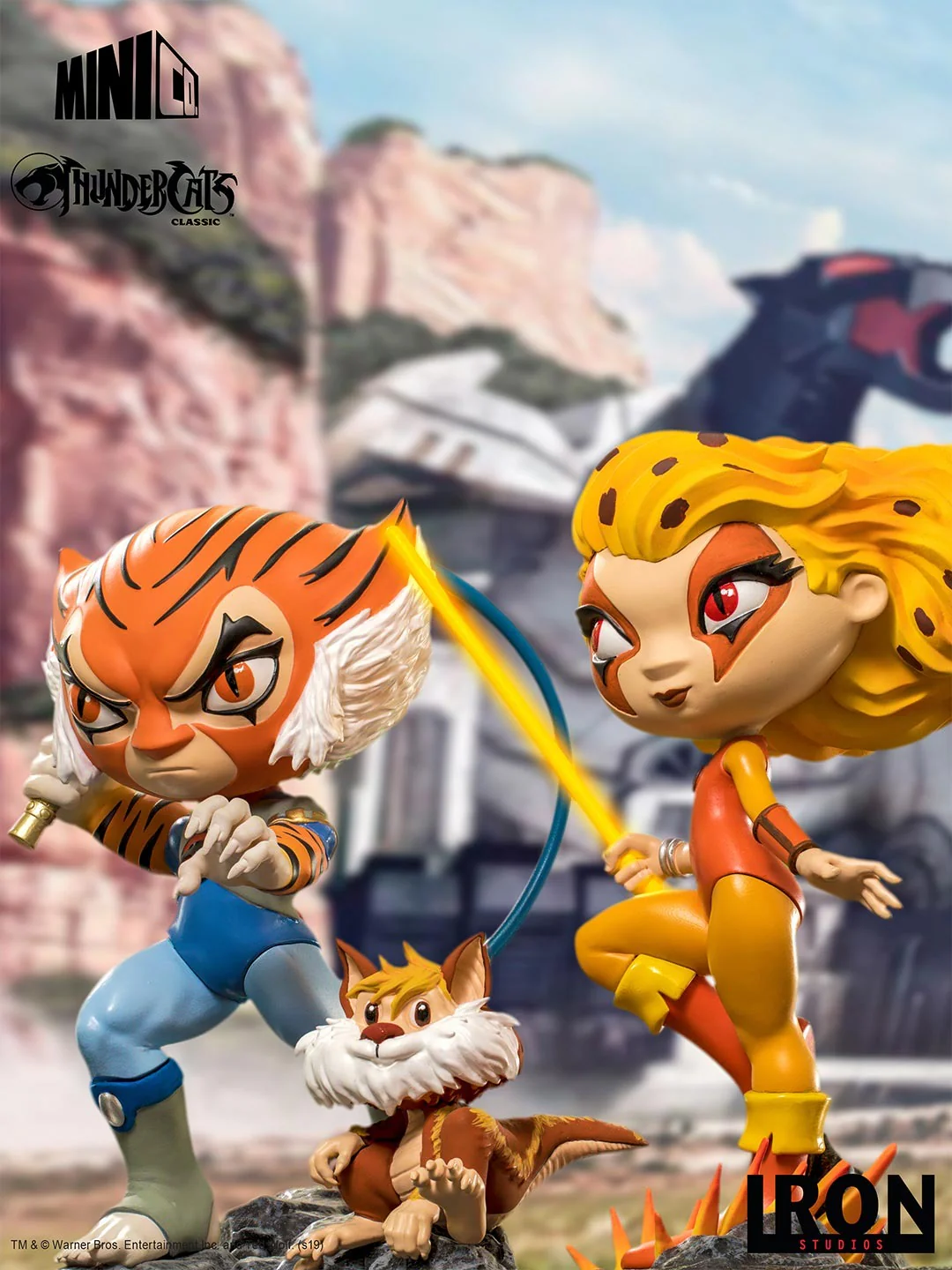 Cheetara and Snarf - Thundercats - Minico - Iron Studios - Image 4