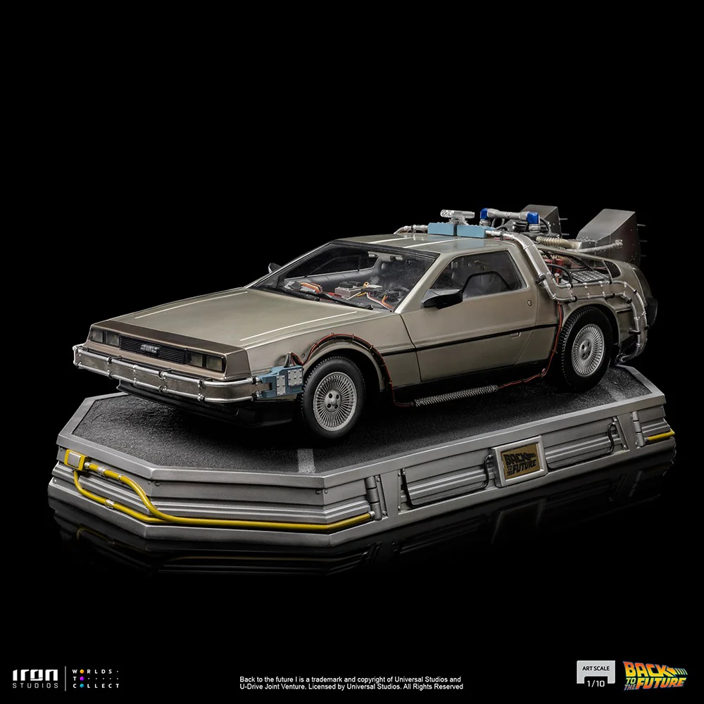 Delorean  Back to the Future  Art Scale 1/10  Iron Studios - Image 3