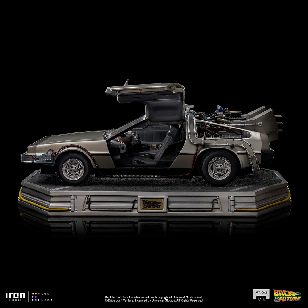 Delorean  Back to the Future  Art Scale 1/10  Iron Studios - Image 4