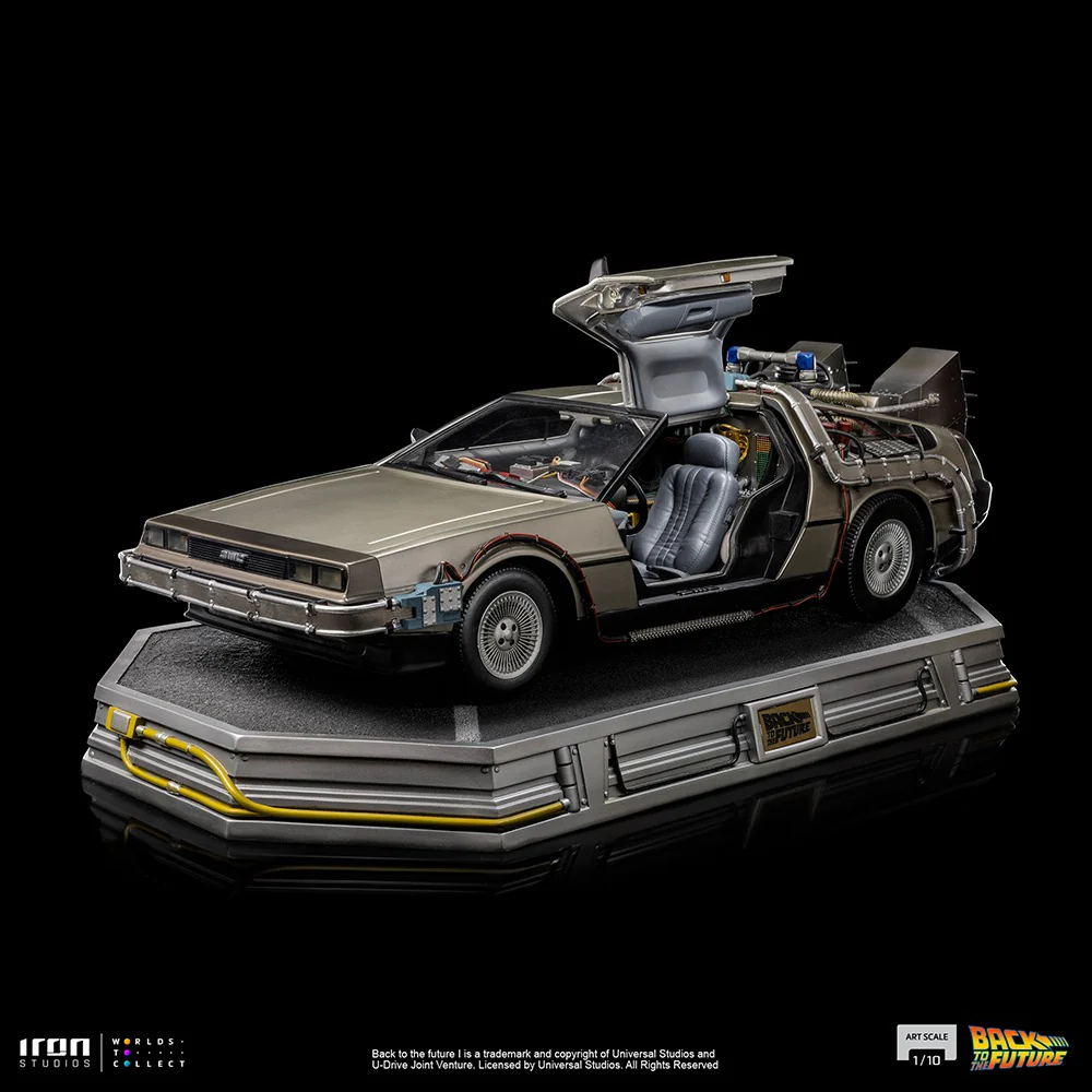 Delorean  Back to the Future  Art Scale 1/10  Iron Studios - Image 5