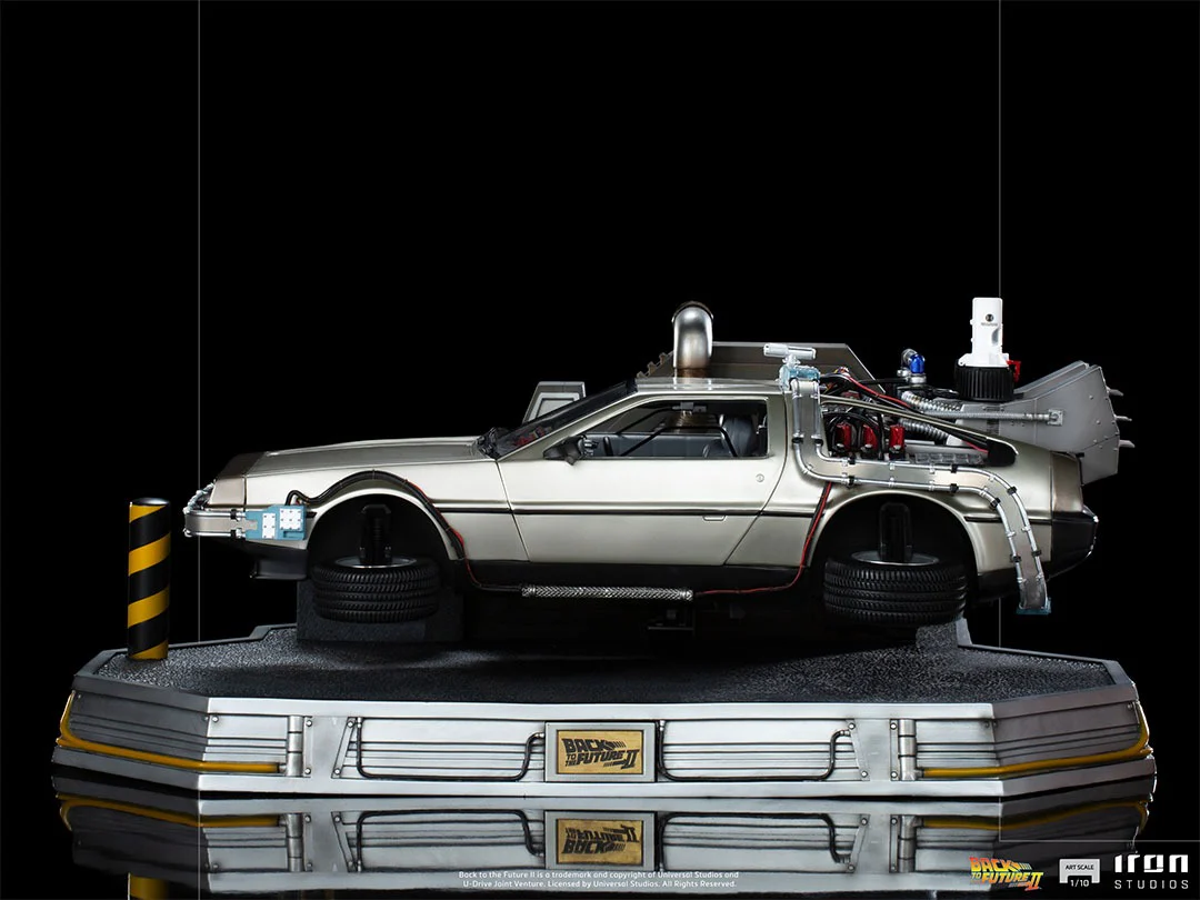 Delorean  Back to the Future II  Art Scale 1/10  Iron Studios - Image 10