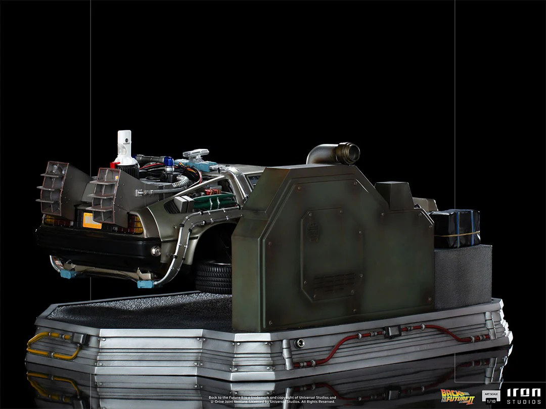 Delorean  Back to the Future II  Art Scale 1/10  Iron Studios - Image 13
