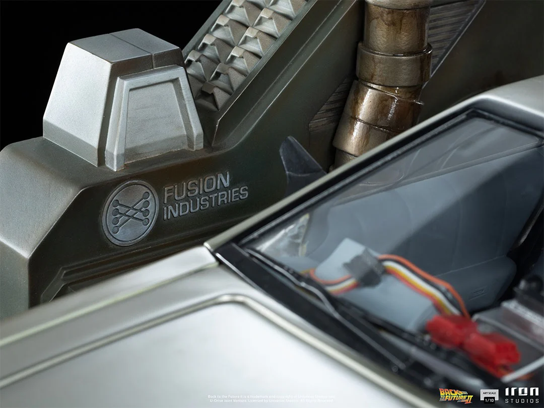 Delorean  Back to the Future II  Art Scale 1/10  Iron Studios - Image 5