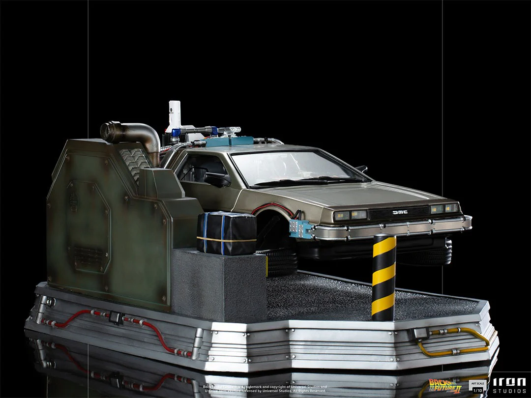 Delorean  Back to the Future II  Art Scale 1/10  Iron Studios - Image 7