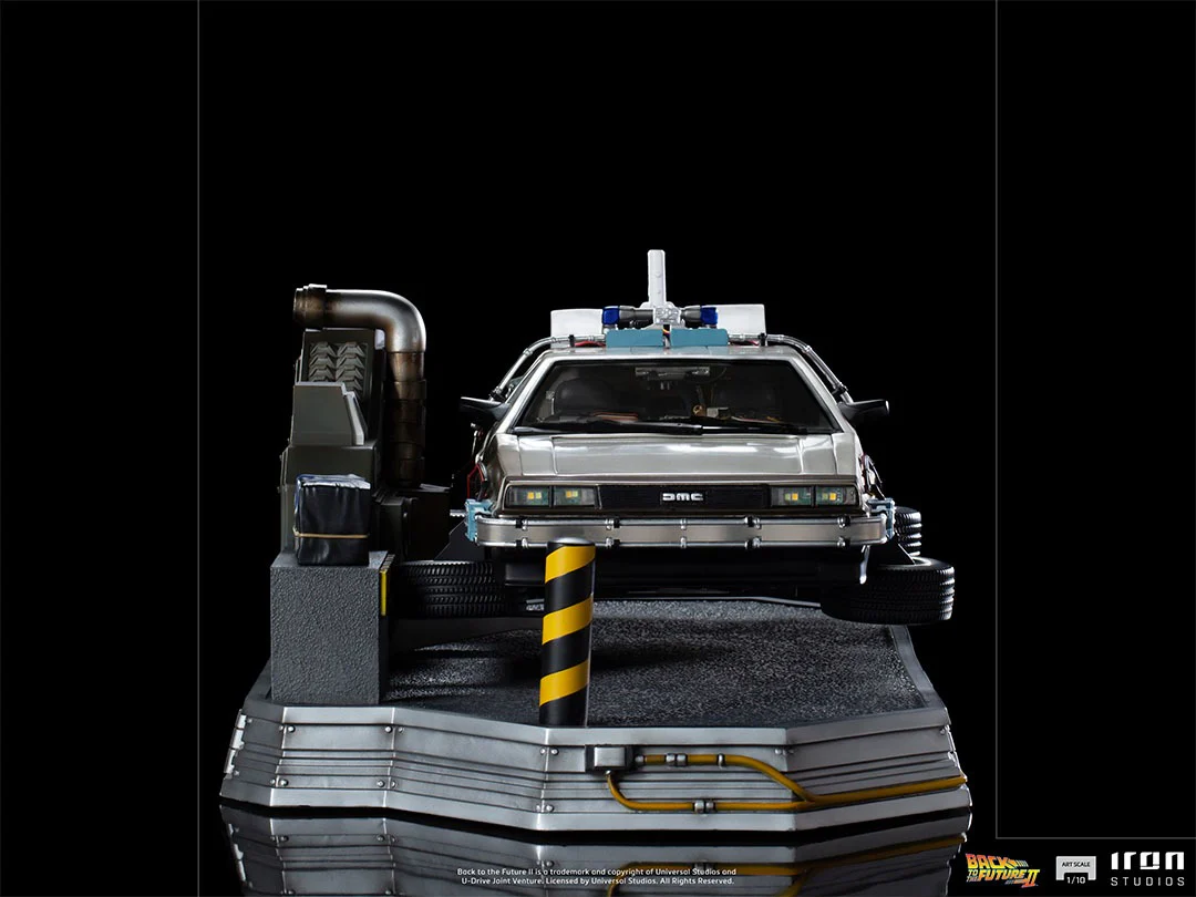 Delorean  Back to the Future II  Art Scale 1/10  Iron Studios - Image 8