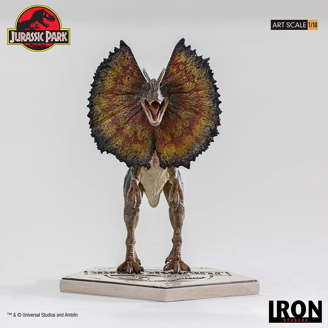 Dilophosaurus - Jurassic Park - Art Scale 1/10 - Iron Studios - Image 6