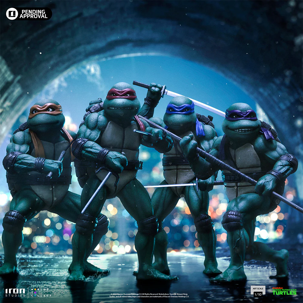 Statue Donatello  TMNT Movie  Art Scale 1/10  Iron Studios - Image 14