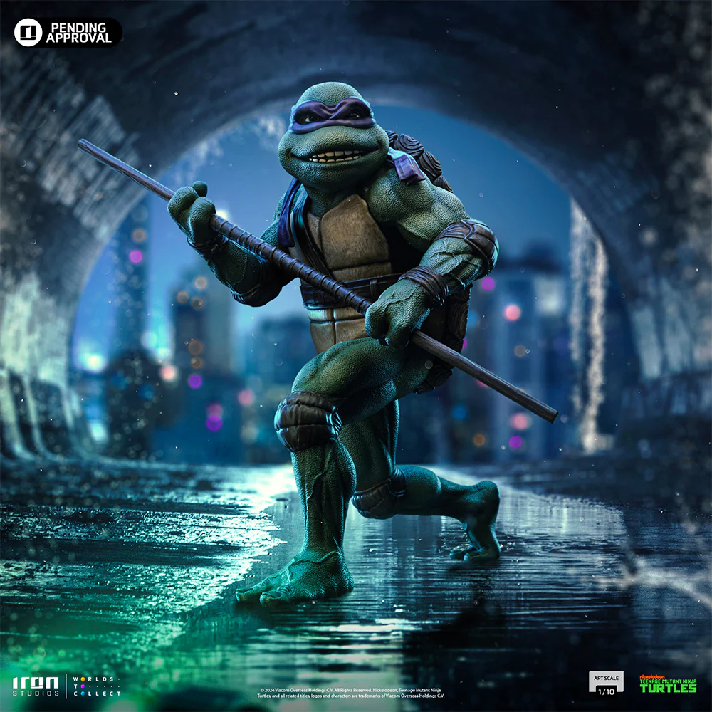 Statue Donatello  TMNT Movie  Art Scale 1/10  Iron Studios - Image 3