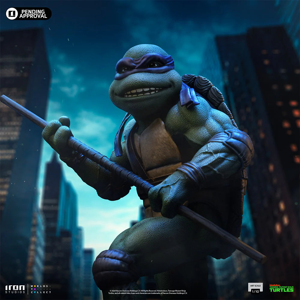 Statue Donatello  TMNT Movie  Art Scale 1/10  Iron Studios - Image 4