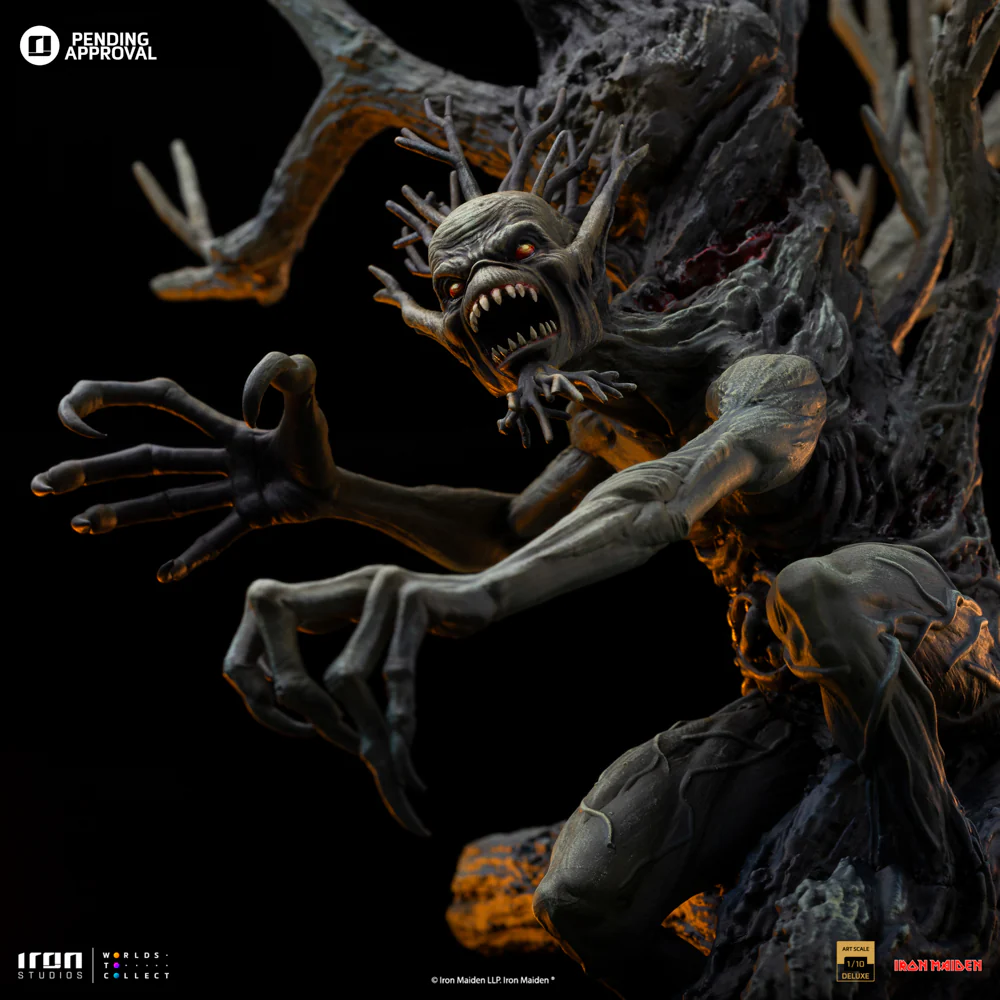 Statue Fear of the Dark  Iron Maiden  Art Scale 1/10  Iron Studios - Image 9