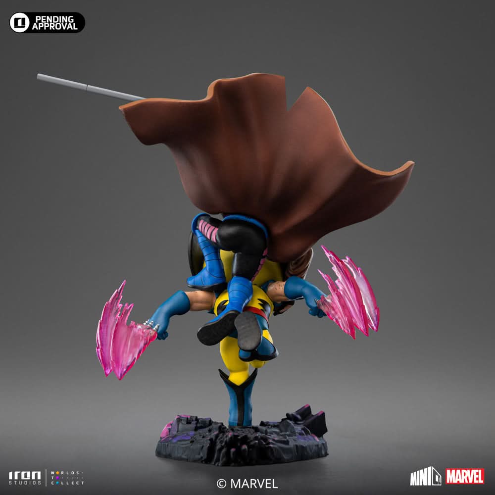 Statue Gambit and Wolverine - X-Men '97 - Minico - Iron Studios - Image 6