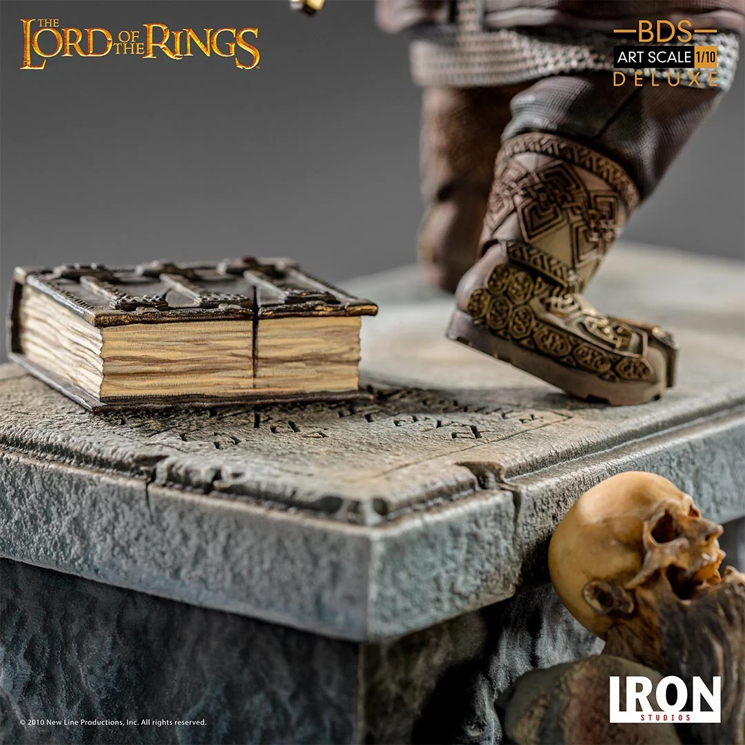 Statue Gimli Deluxe - Lord of the Rings - Art Scale 1/10 - Iron Studios - Image 5