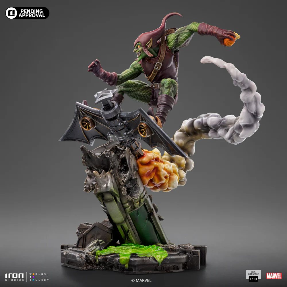 Statue Green Goblin  SpiderMan vs Villains Diorama  BDS Art Scale 1/10  Iron Studios - Image 4