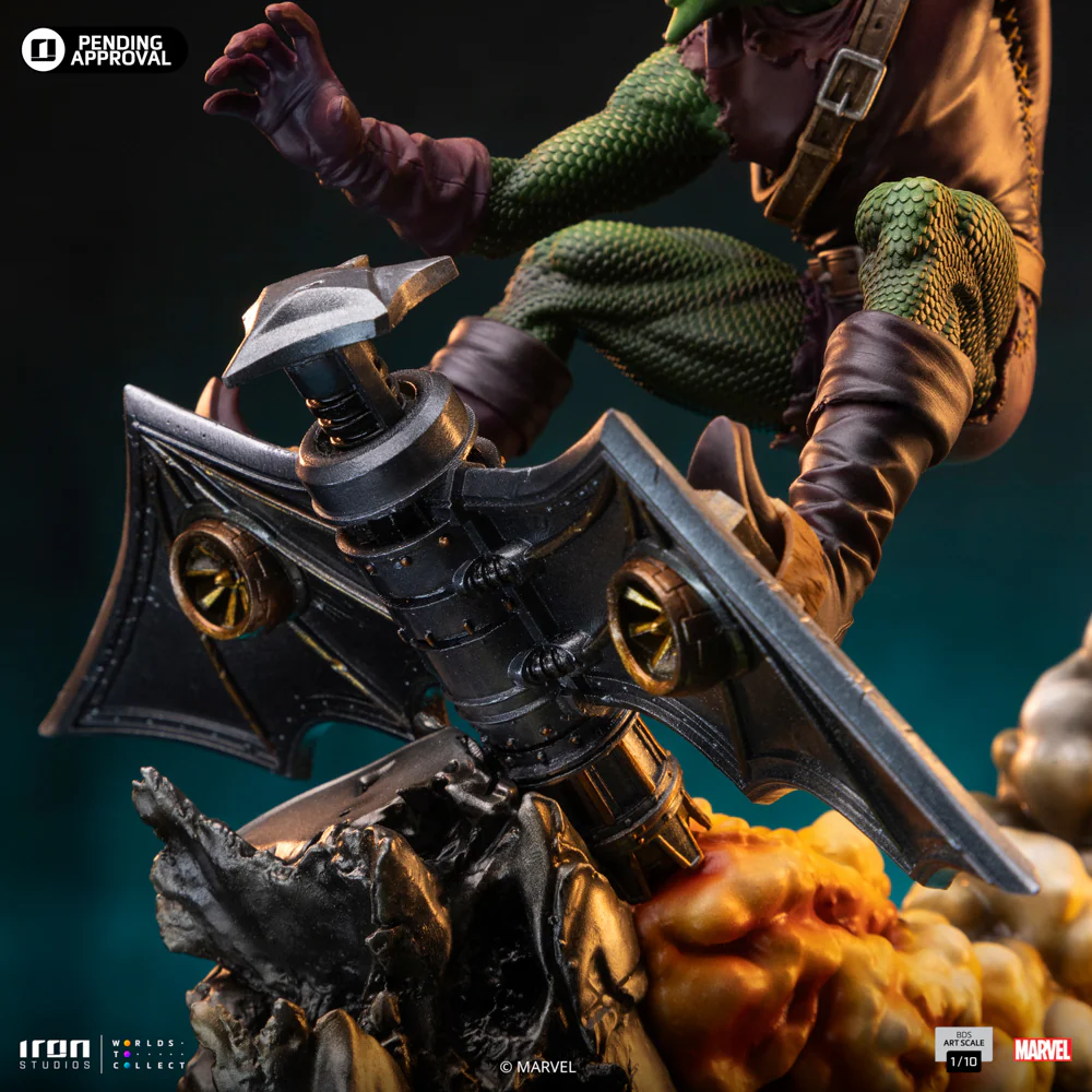 Statue Green Goblin  SpiderMan vs Villains Diorama  BDS Art Scale 1/10  Iron Studios - Image 7