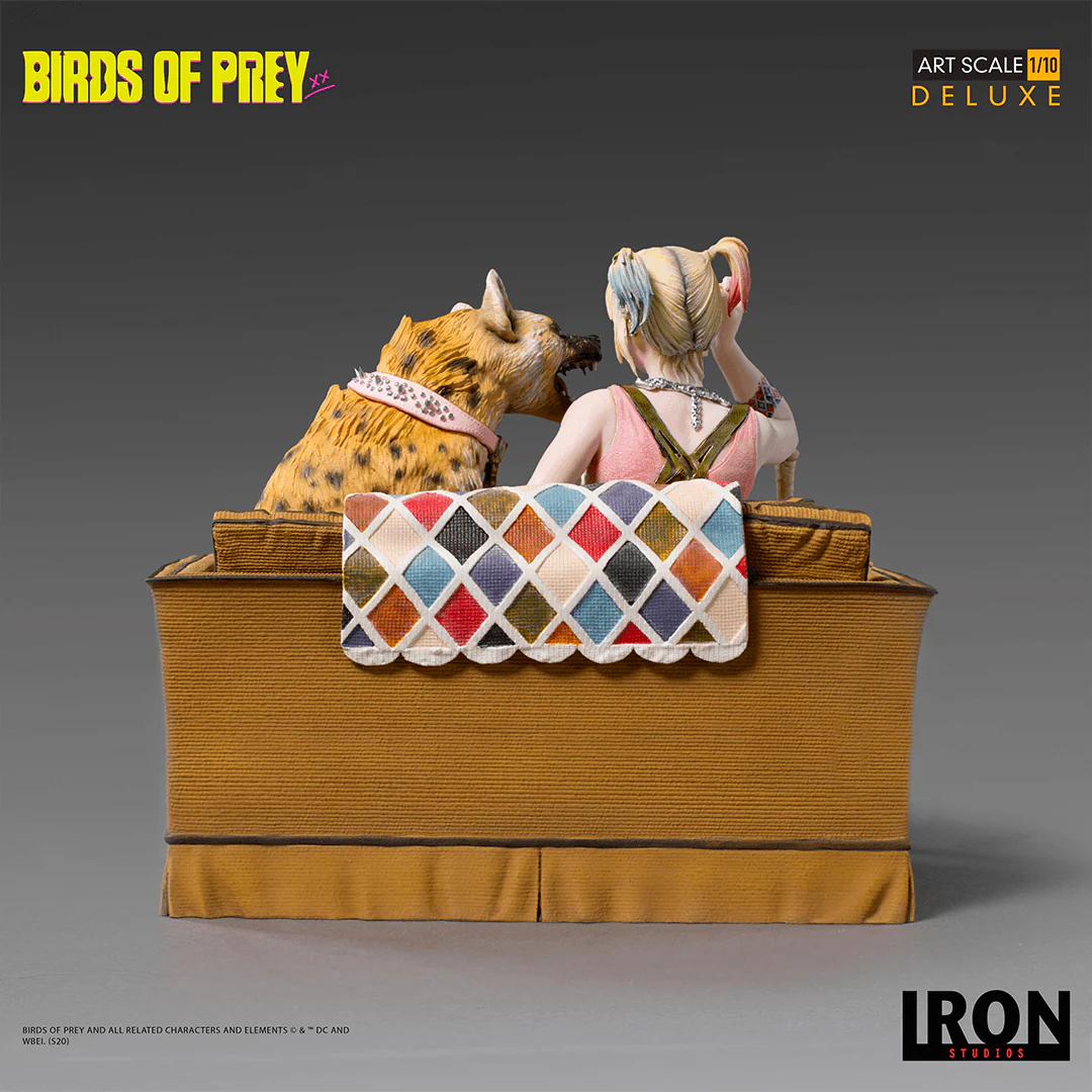 Statue Harley Quinn & Bruce Deluxe - Art Scale 1/10 - Birds of Prey - Iron Studios - Image 5