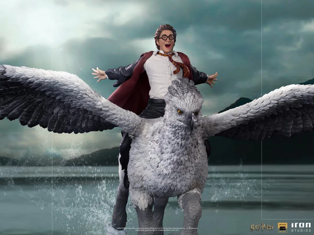 Harry Potter and Buckbeak - Harry Potter - Art Scale 1/10 - Iron Studios - Image 3