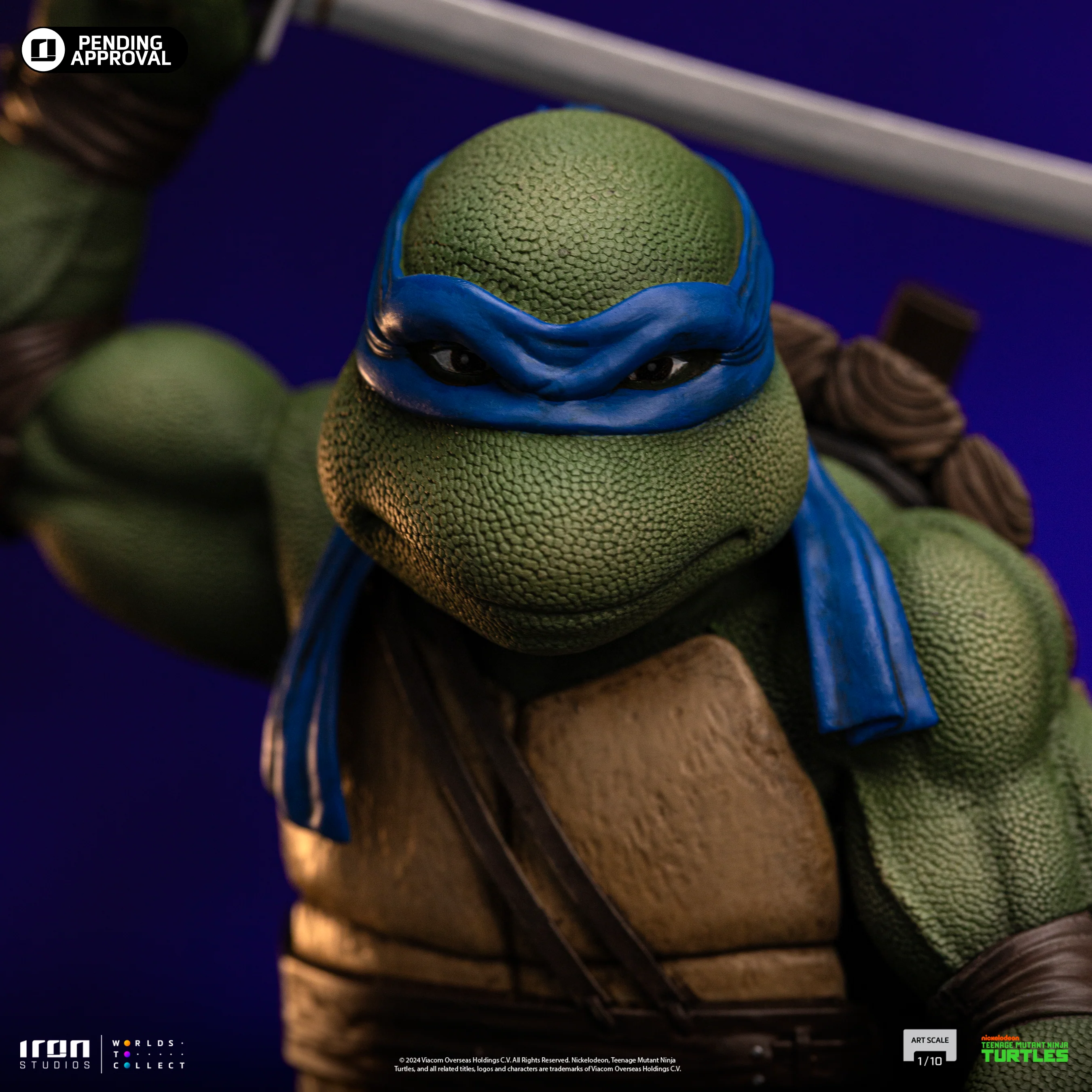 Statue Leonardo  TMNT Movie  Art Scale 1/10  Iron Studios - Image 8