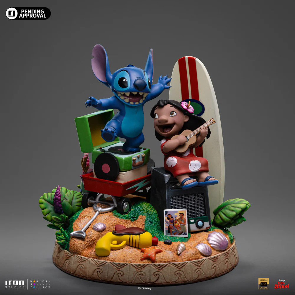 Statue Lilo and Stitch Deluxe Disney Classics Art Scale 1/10 Iron Studios - Image 3