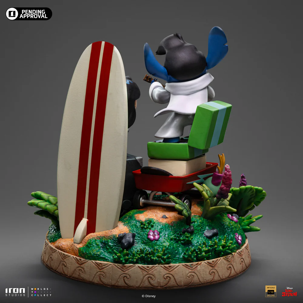 Statue Lilo and Stitch Deluxe Disney Classics Art Scale 1/10 Iron Studios - Image 7