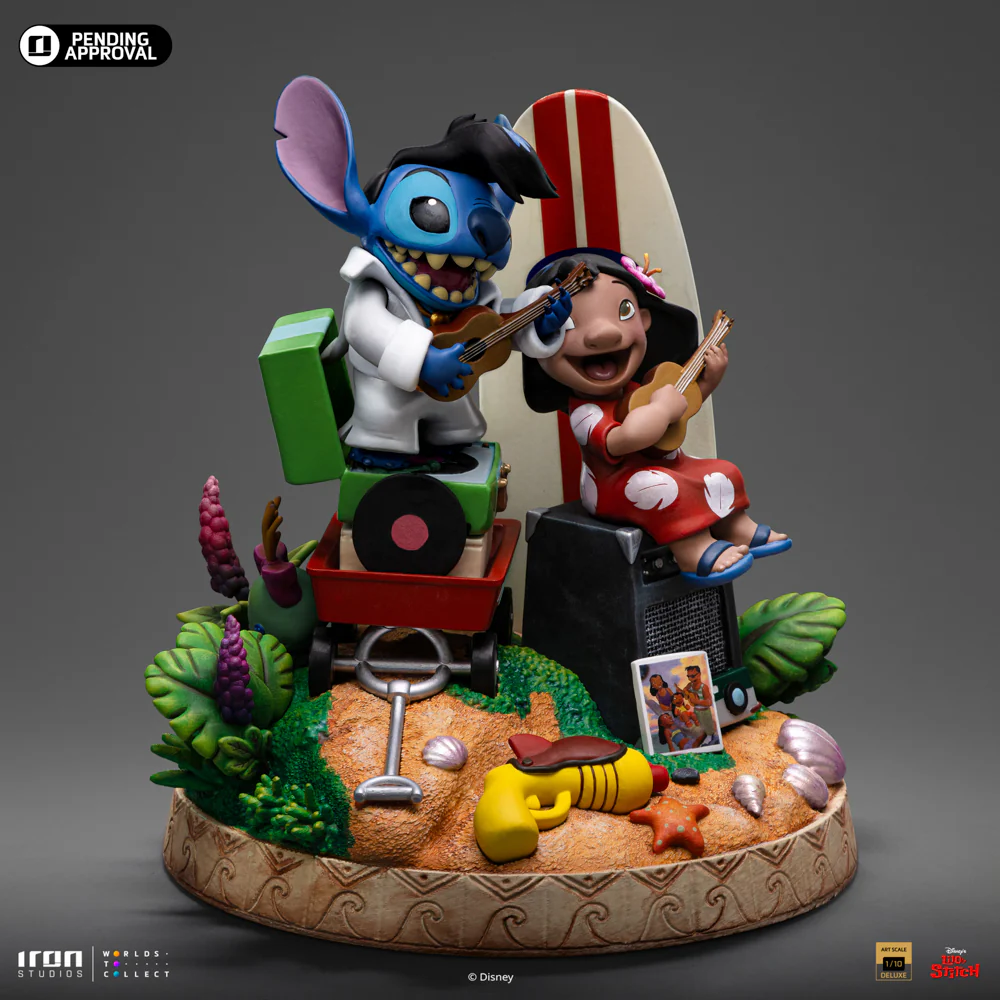 Statue Lilo and Stitch Deluxe Disney Classics Art Scale 1/10 Iron Studios - Image 8