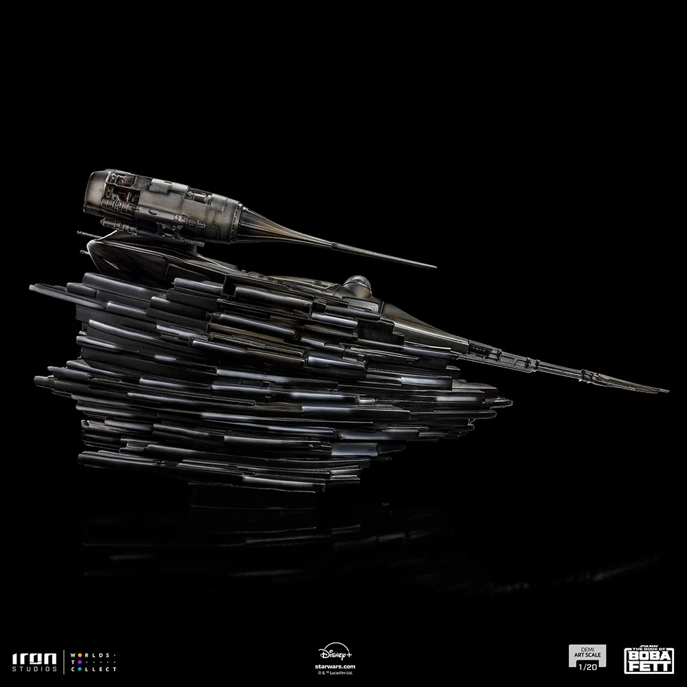 Mando's N1 Starfighter Star Wars: The Book of Boba Fett Demi Art Scale 1/20 Iron Studios - Image 5