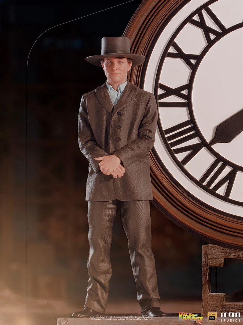 Marty and Doc at the Clock  Back to the Future  Art Scale 1/10  Iron Studios - Image 6
