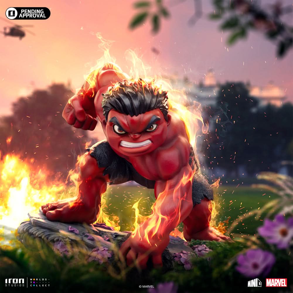 Red Hulk Captain America: Brave New World Minico Iron Studios - Image 7