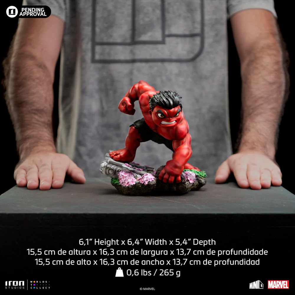 Red Hulk Captain America: Brave New World Minico Iron Studios - Image 8