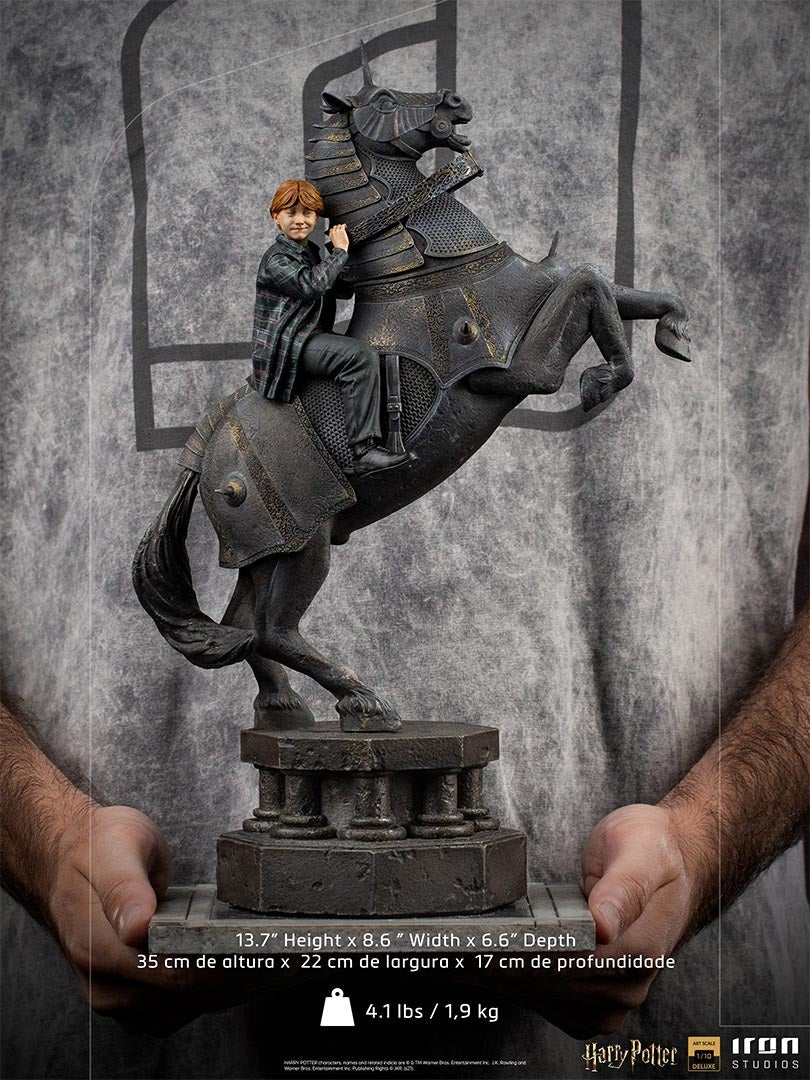 Ron Weasley at the Wizard Chess  Harry Potter  Art Scale 1/10  Iron Studios - Image 12