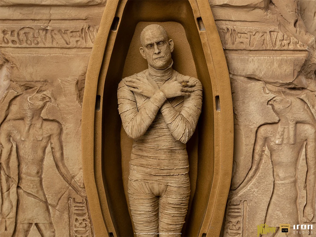 The Mummy Deluxe Universal Monsters Art Scale 1/10 Iron Studios - Image 11