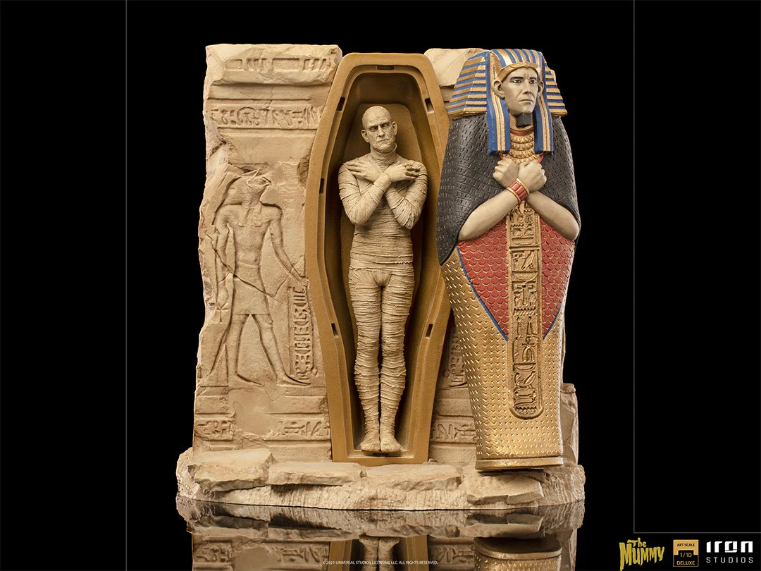 The Mummy Deluxe Universal Monsters Art Scale 1/10 Iron Studios - Image 7