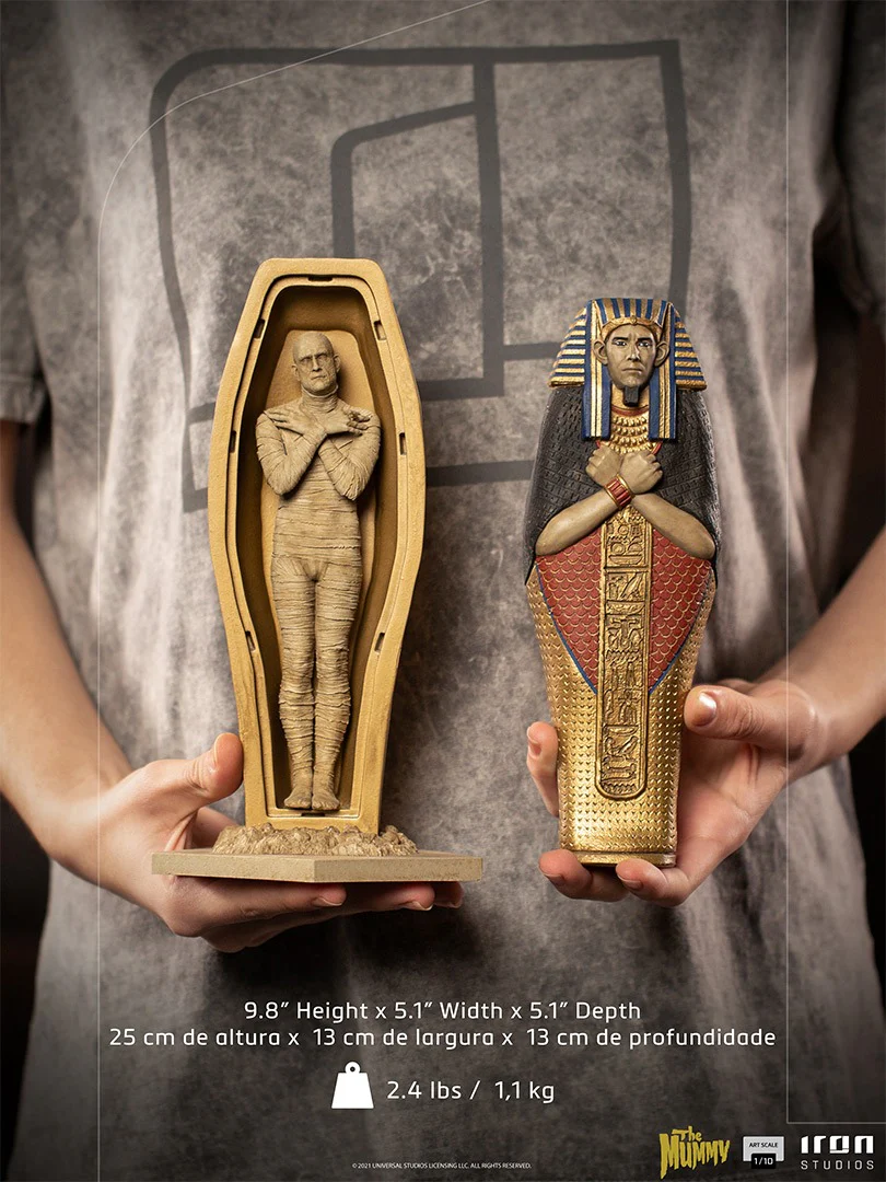 The Mummy  Universal Monsters  Art Scale 1/10  Iron Studios - Image 12