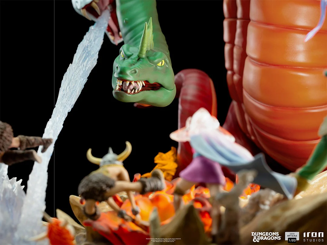 Tiamat Battle Diorama - Dungeons and Dragons - Demi Art 1/20 - Iron Studios - Image 10