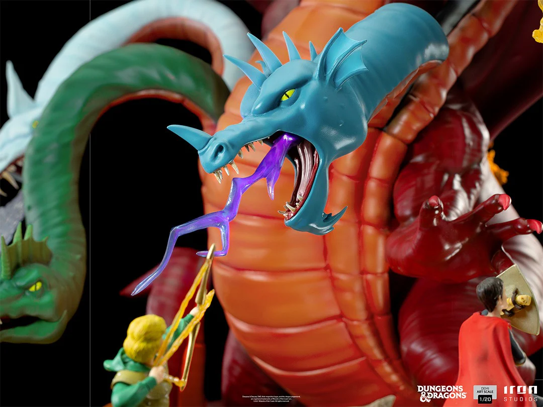 Tiamat Battle Diorama - Dungeons and Dragons - Demi Art 1/20 - Iron Studios - Image 11