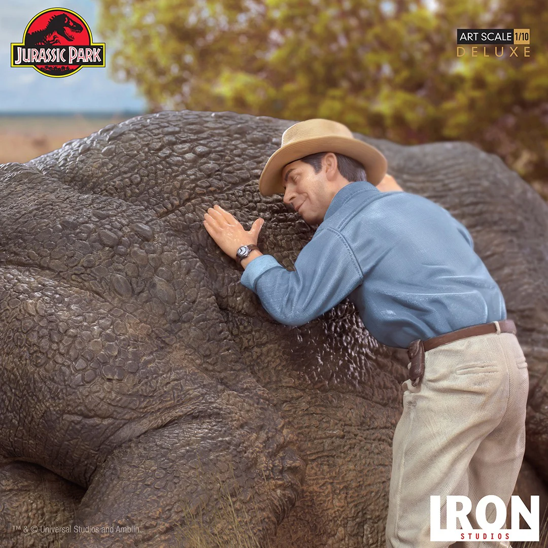Triceratops Diorama - Jurassic Park - Art Scale 1/10 - Iron Studios - Image 3