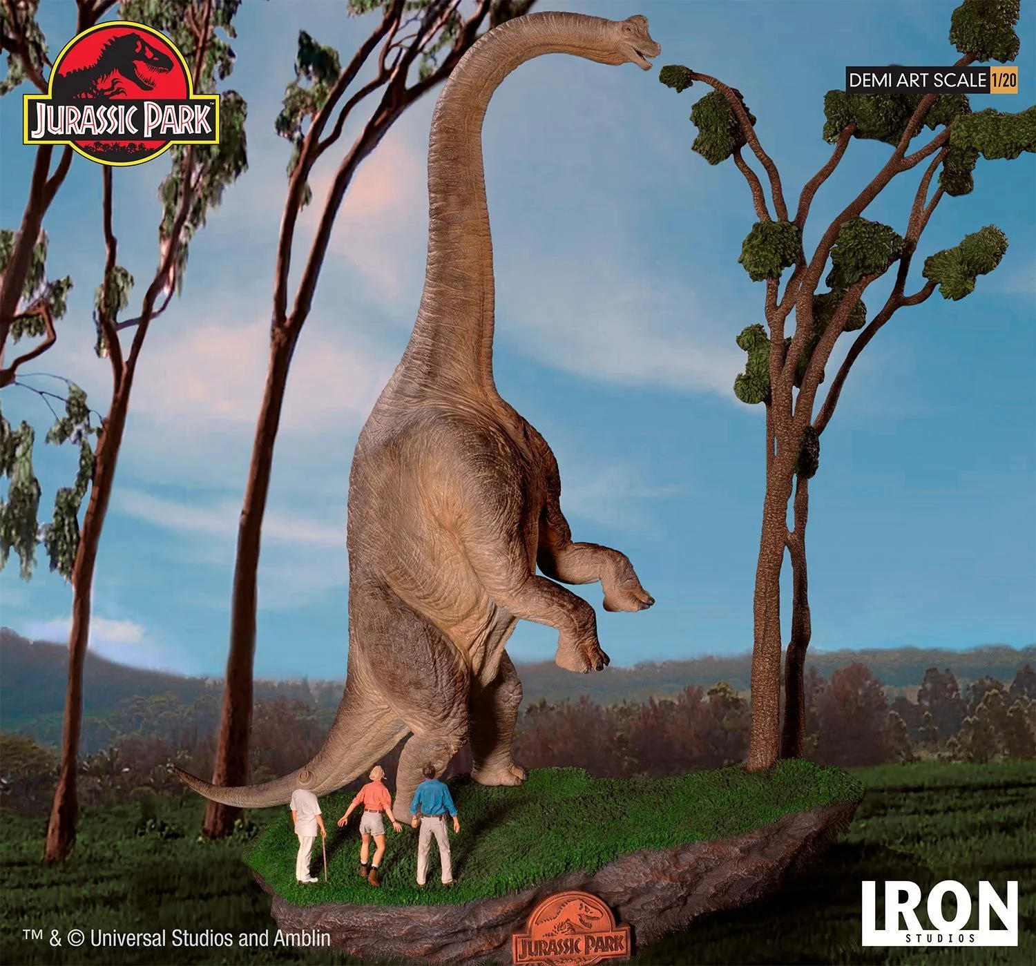 Welcome To Jurassic Park - Jurassic Park - Demi Scale 1/20 - Iron Studios - Image 6