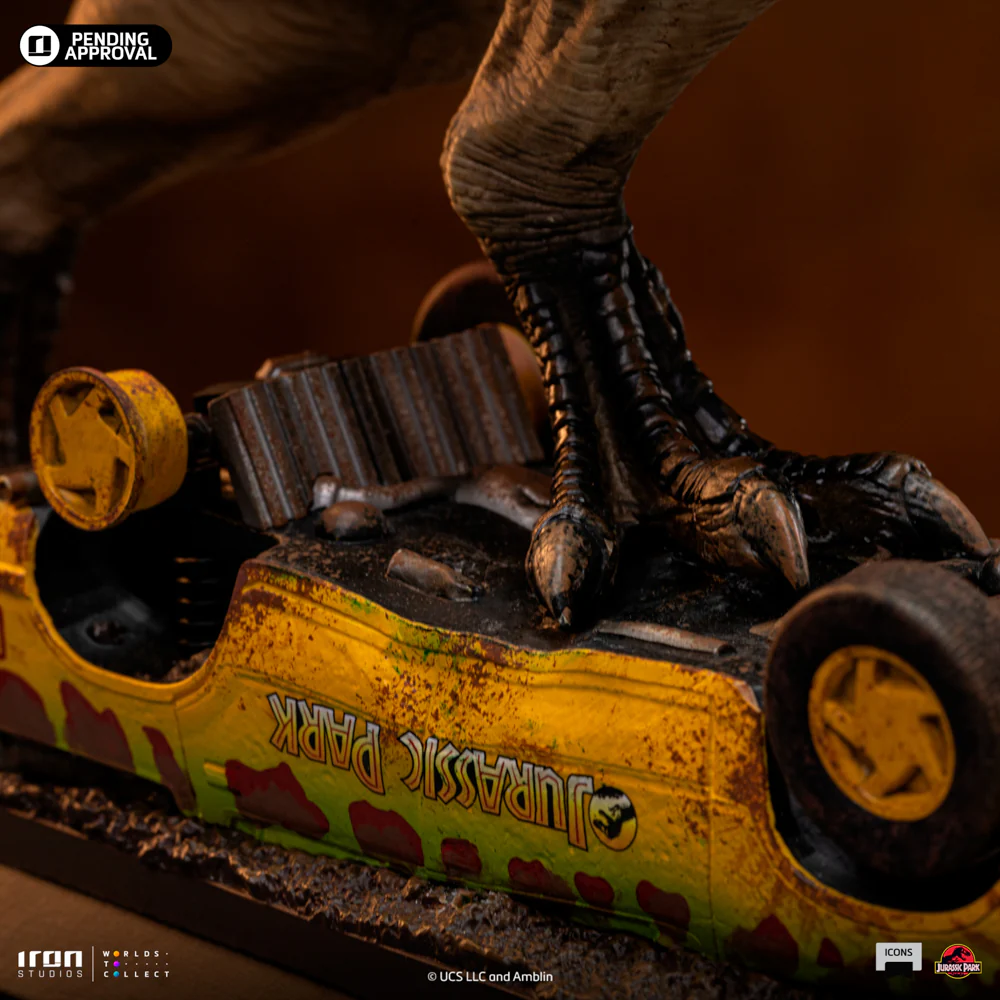 Pre-Order - Statue T-Rex Attack - Jurassic Park - Icons - Iron Studios - Image 8